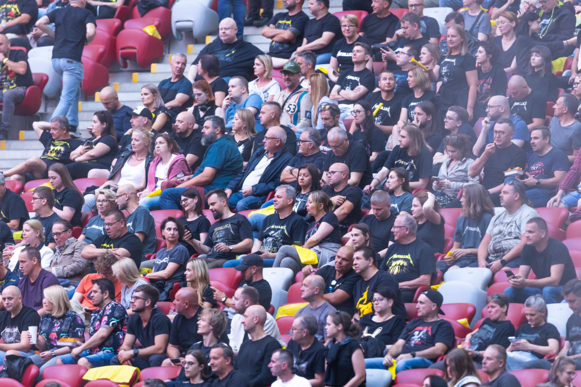 Koncert zespołu Metallica na PGE Narodowym w Warszawie
