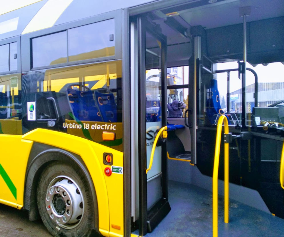 Katowice: Pierwszy elektryczny solaris wyjechał w trasę!  [ZDJĘCIA]