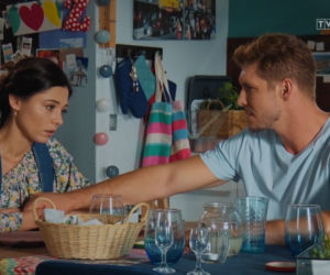 M jak miłość, odcinek 1622. Iza (Adriana Kalska), Marcin (Mikołaj Roznerski)