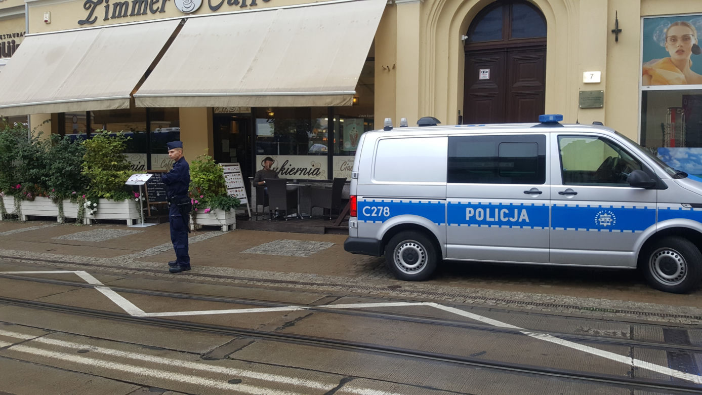 Granat w kamienicy przy Gdańskiej w Bydgoszczy