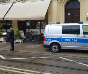 Granat w kamienicy przy Gdańskiej w Bydgoszczy