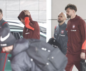 Reprezentacja Polski przed meczem ze Szwecją