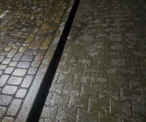 Silna gołoledź w Oławie