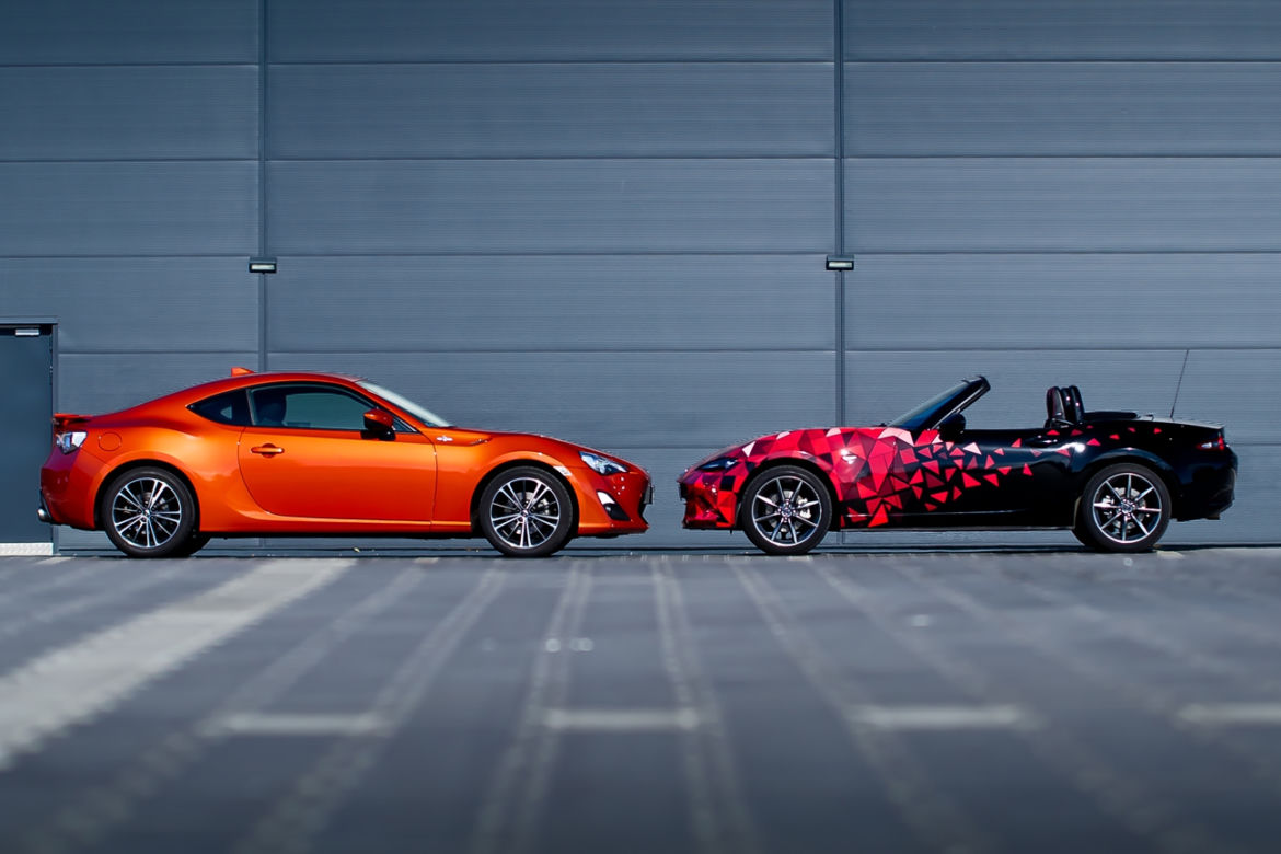 Toyota GT86 vs. Mazda MX-5