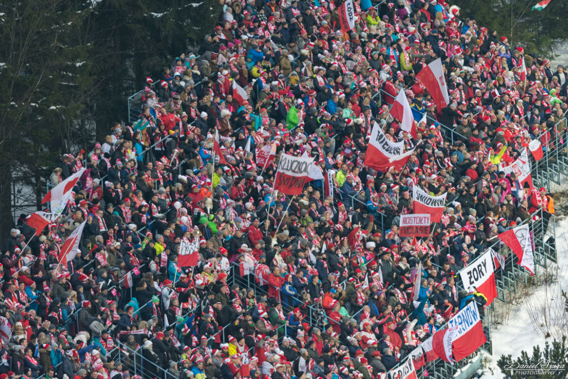 Gorący doping na PŚ w skokach narciarskich w Zakopanem! [GALERIA ZDJĘĆ]