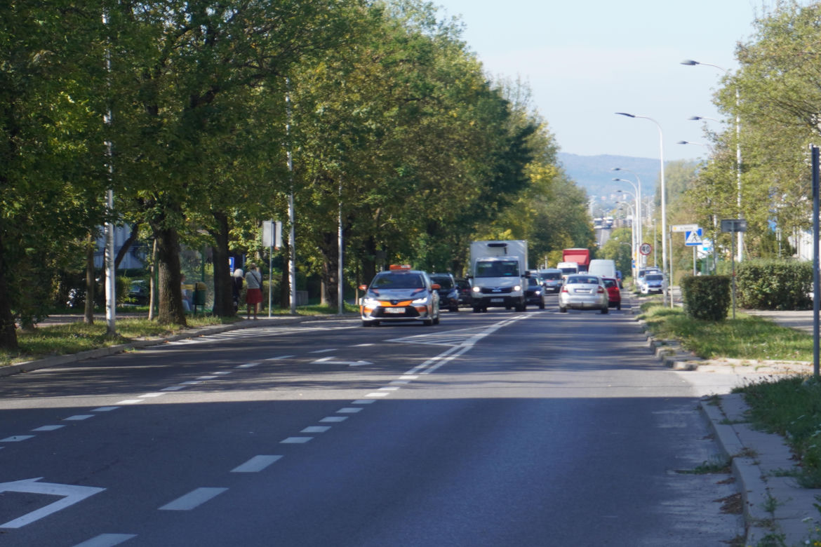 Kielce. Ulica Krakowska