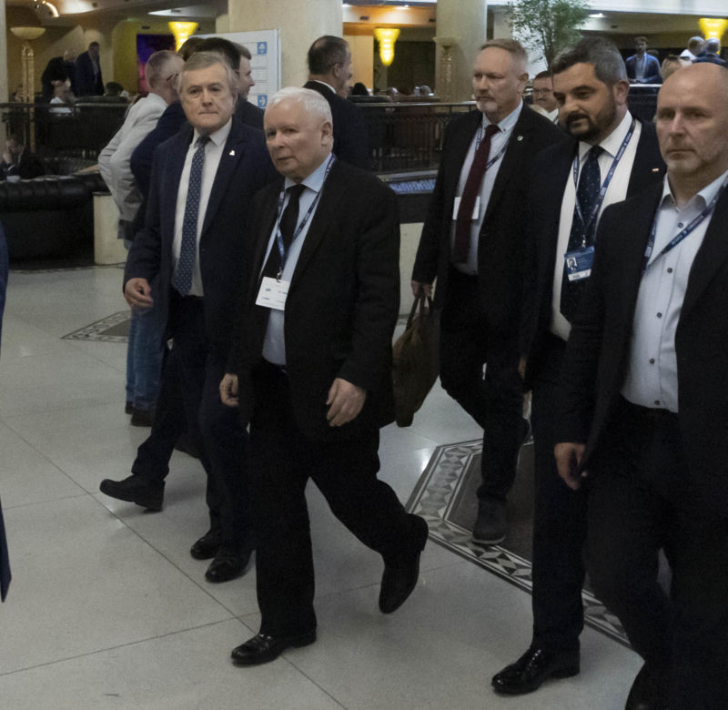Jarosław Kaczyński, Piotr Gliński. Forum Ekonomiczne Karpacz 2022