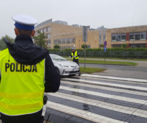 Policyjna akcja Bezpieczna droga do szkoły w Tarnowie