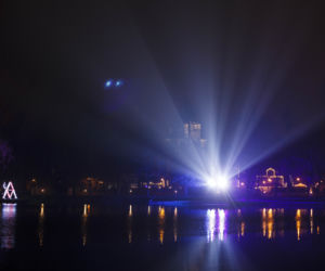 Park Iluminacji w zamku Topacz