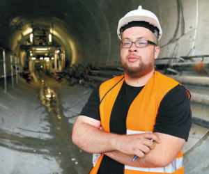 Anna wydrążyła już 121 metrów tunelu