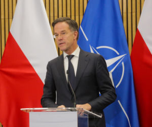 Szef NATO na mazurskim poligonie. Mark Rutte ostrzegł Putina: „Jesteśmy zjednoczeni i gotowi