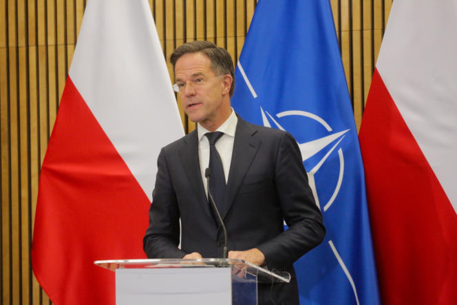 Szef NATO na mazurskim poligonie. Mark Rutte ostrzegł Putina: „Jesteśmy zjednoczeni i gotowi