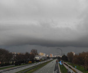 Pierwsza wiosenna burza uderzyła w Warszawę
