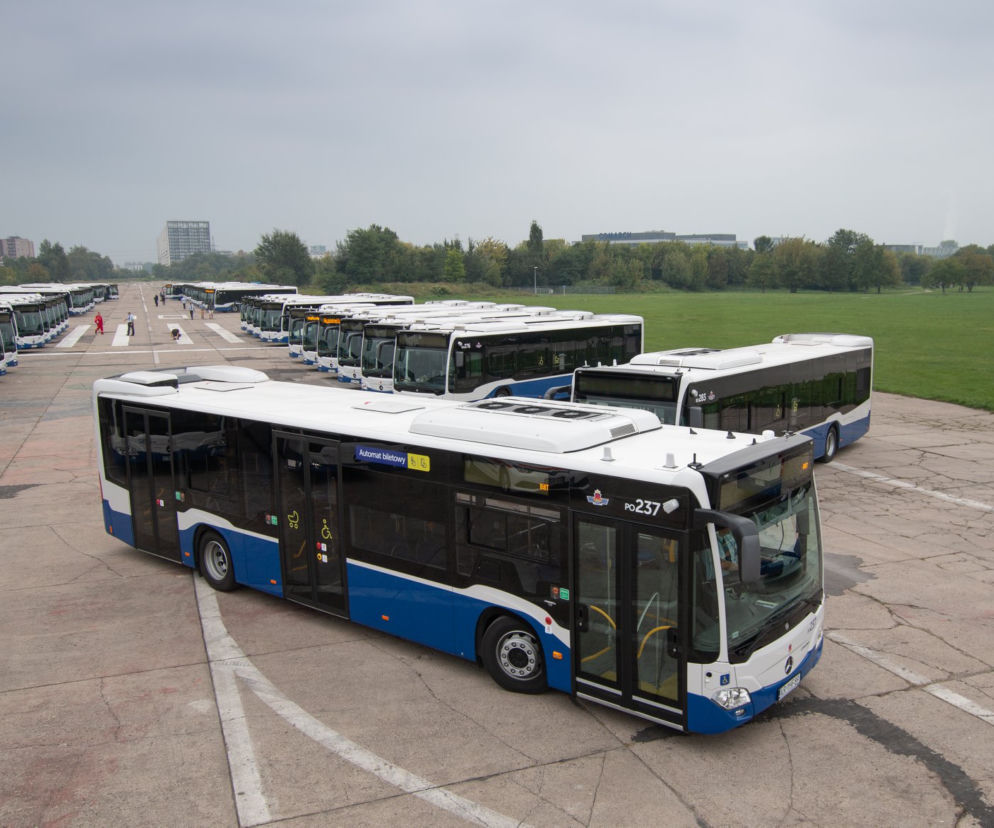 Około 60% krakowskich autobusów ma nadajniki GPS