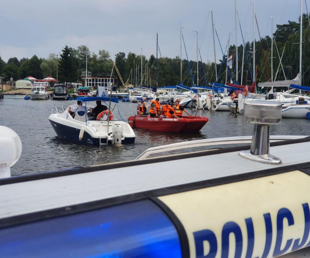 kontrole nad Zalewem Koronowskim