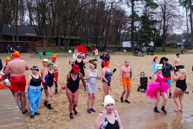 Szczecińskie morsy powitały 2026 rok