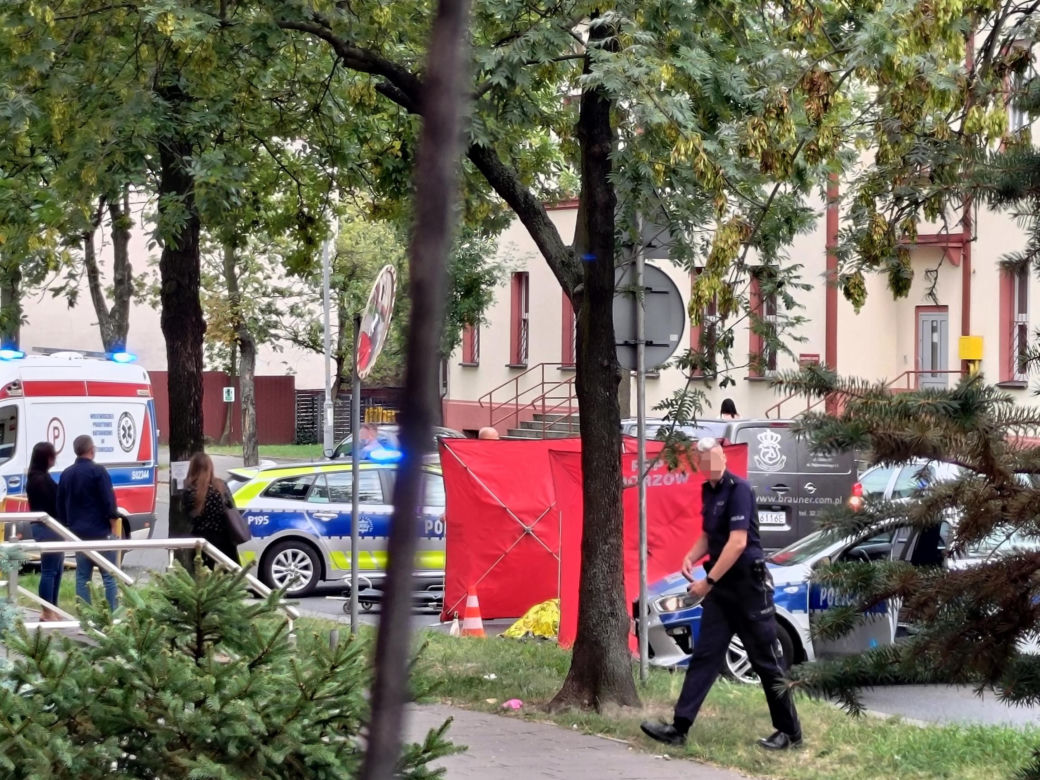 47-latek zadźgał nożem przypadkowego człowieka na ulicy. Horror w Chorzowie