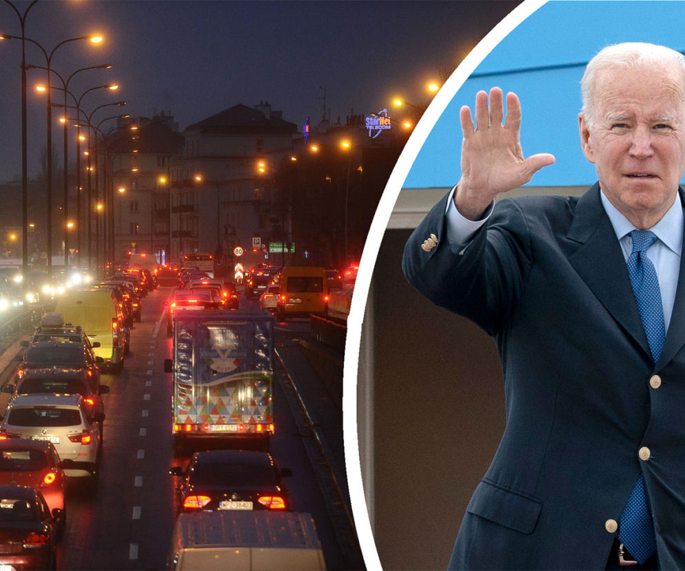 Joe Biden w Warszawie. Nadciąga potężny paraliż komunikacyjny