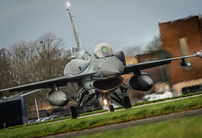 Polskie F-16 biorą udział w Cobra Warrior 26-1