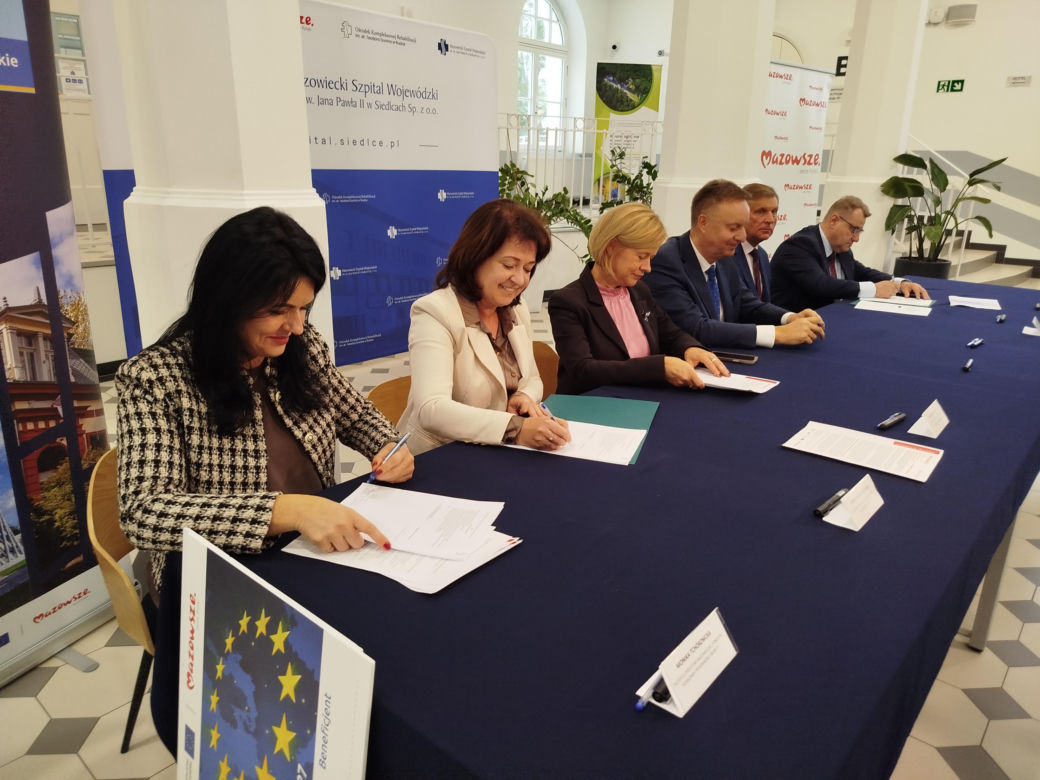 Ponad 21,6 mln zł z UE na rewitalizację zabytkowych budynków i parku przy szpitalu w Rudce