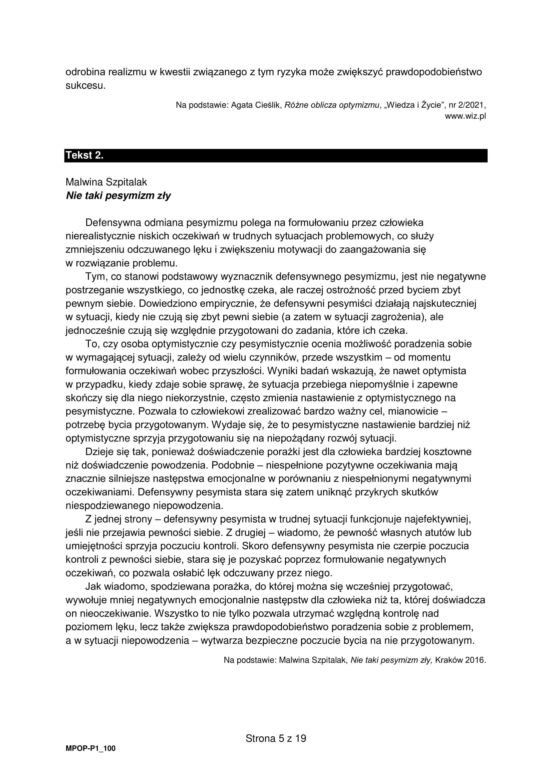 Matura poprawkowa 2024: polski. Arkusze CKE i odpowiedzi [Formuła 2023]