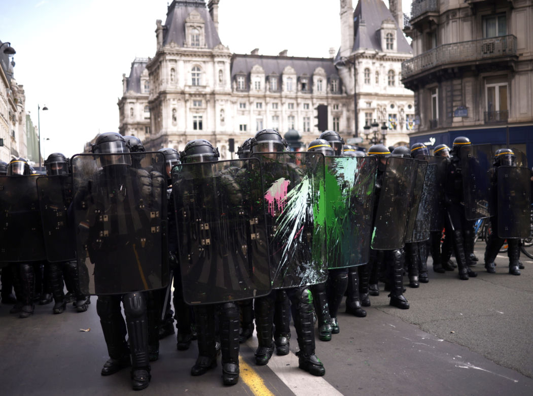 Protesty we Francji. Kilkunastu policjantów rannych