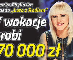 W wakacje zarobi 270 000 zł