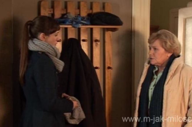 M jak MIŁOŚĆ odc. 997. Janka Jane Buford (Joanna Osyda), Barbara Mostowiak (Teresa Lipowska)