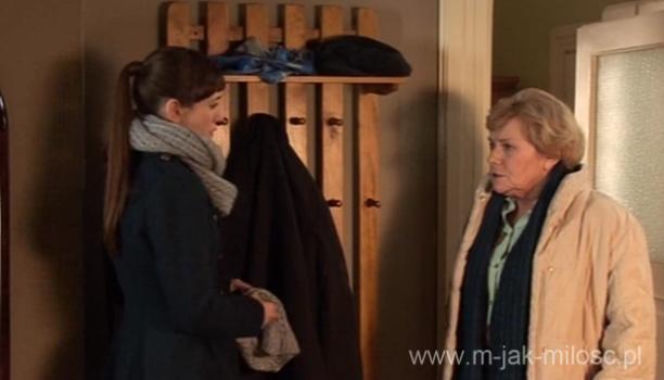 M jak MIŁOŚĆ odc. 997. Janka Jane Buford (Joanna Osyda), Barbara Mostowiak (Teresa Lipowska)