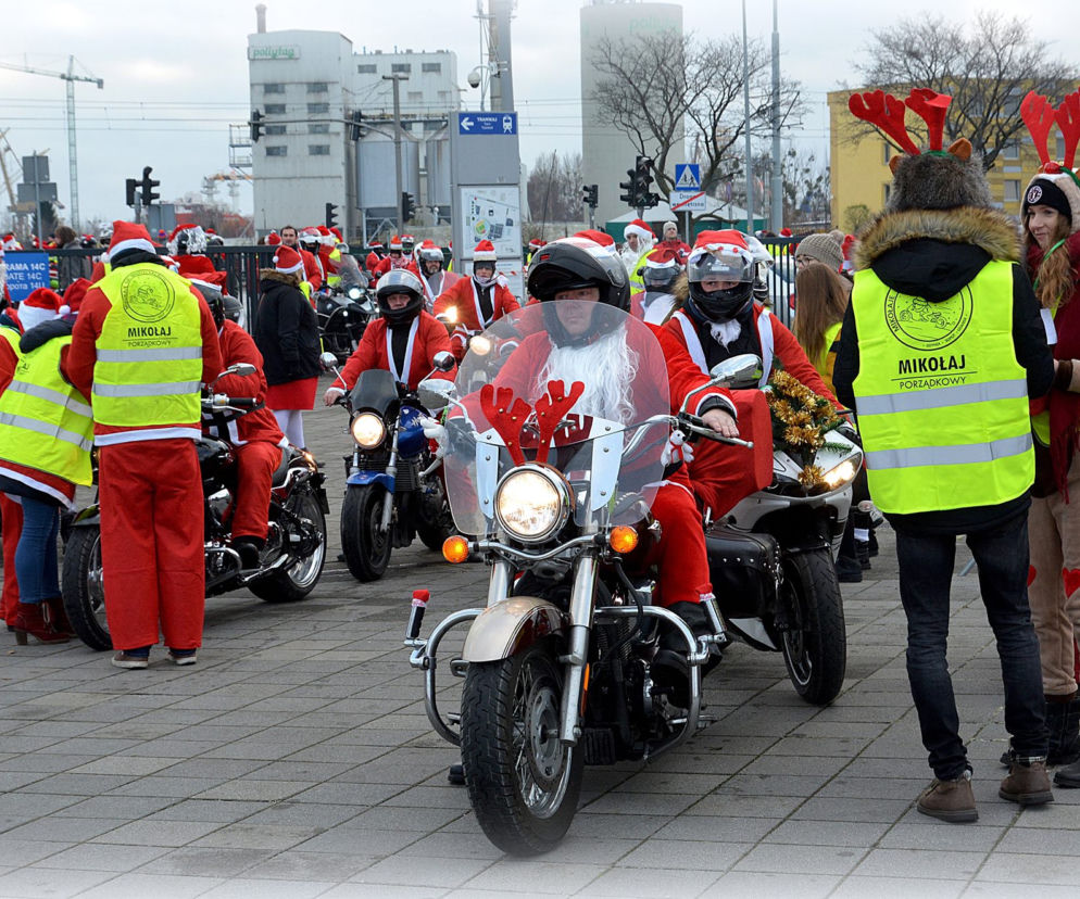 Mikołaje na motocyklach 