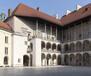 Dziedziniec arkadowy Zamku Królewskiego na Wawelu