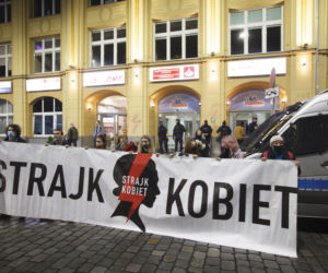 Protest kobiet we Wrocławiu
