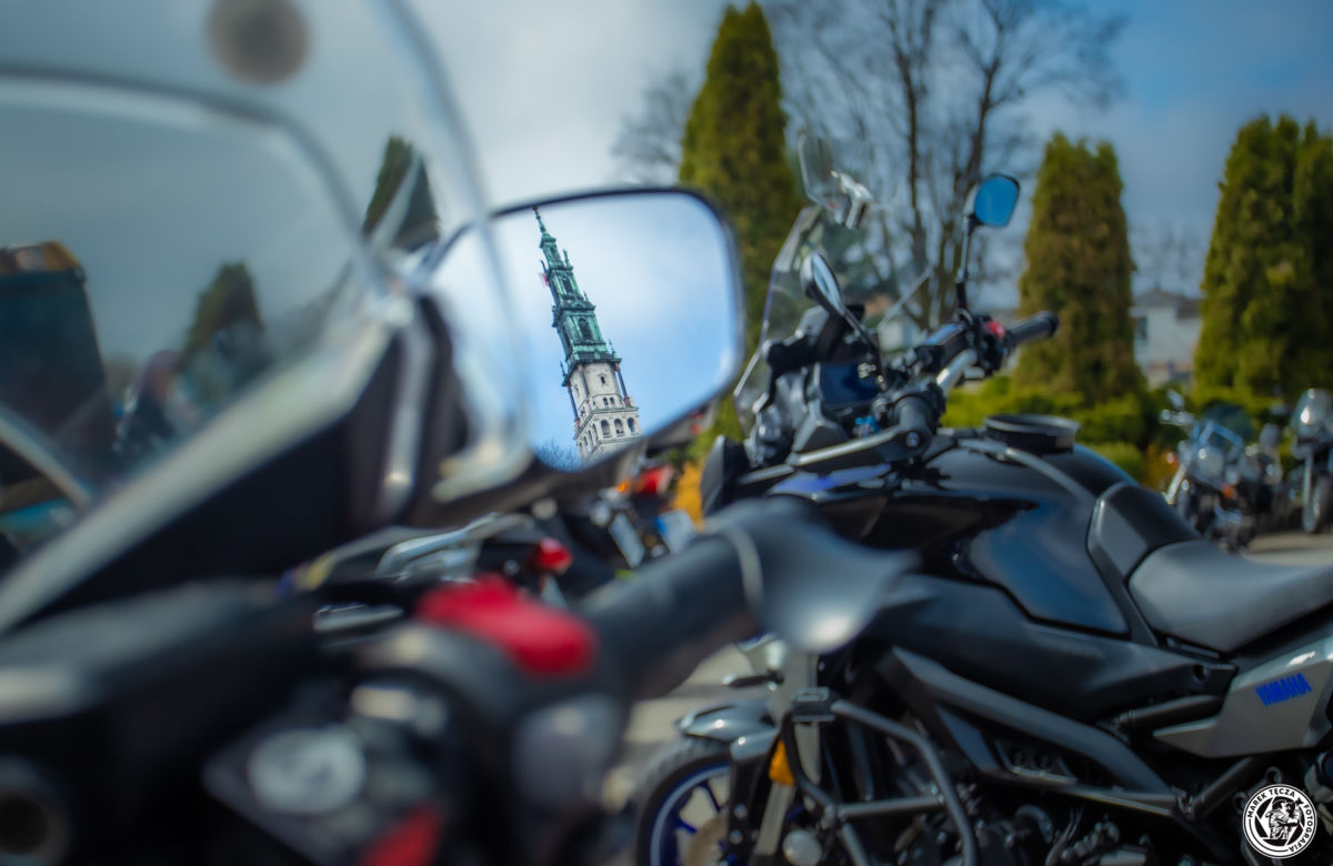 Motocyklowy Zlot Gwiaździsty na Jasnej Górze w Częstochowie