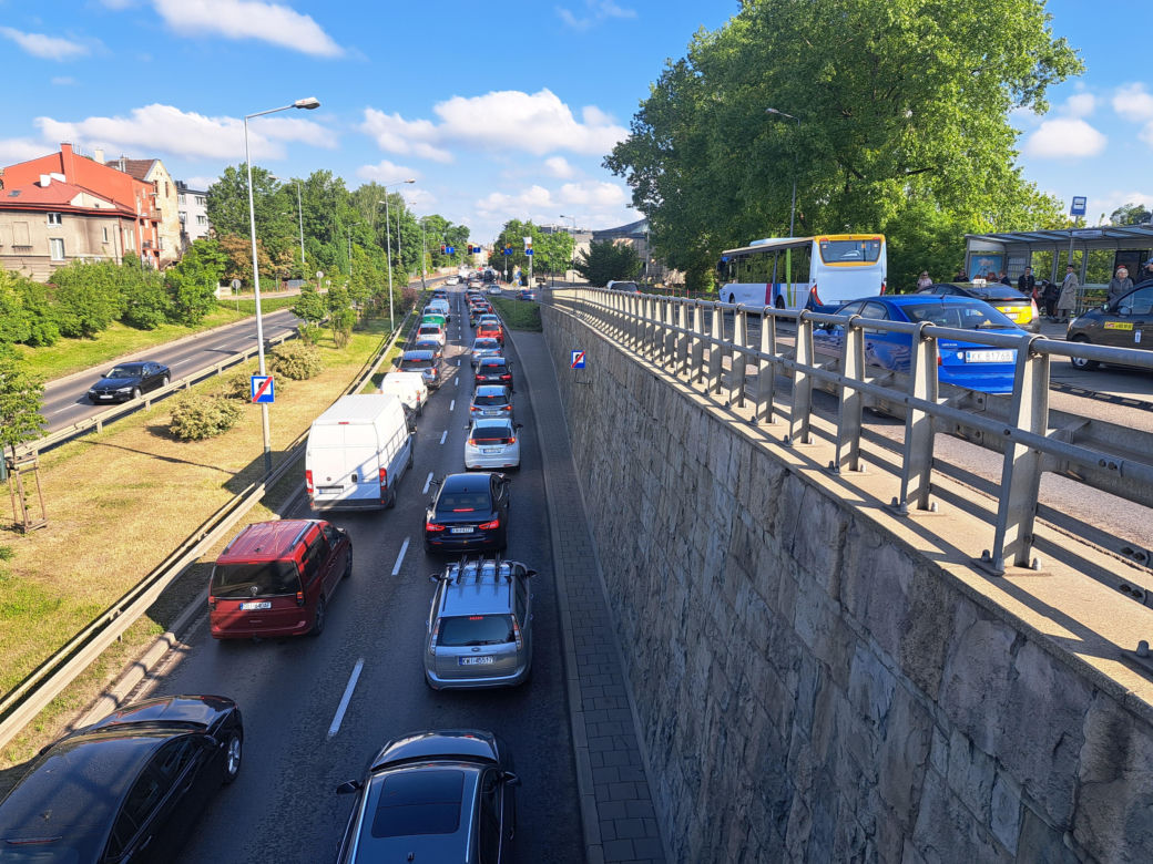 Remont mostu Grunwaldzkiego w Krakowie