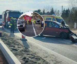 Dwie kraksy, siedem karetek. Co się stało pod Legionowem?