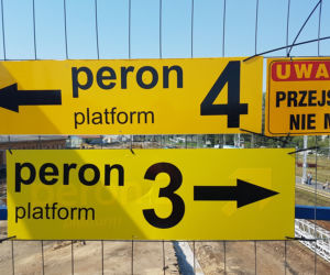 Trwają prace na stacji PKP Rzeszów Główny