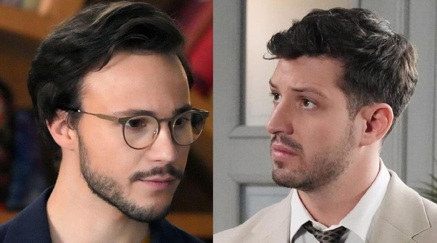 Barwy szczęścia, odcinek 3287. Kajtek (Jakub Dmochowski), Justin (Jasper Sołtysiewicz)
