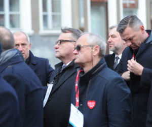 Pogrzeb Adamowicza politycy