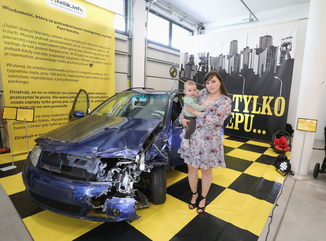 Mojego Olusia uratowały pasy! Wstrząsająca relacja mamy 8-miesięcznego dziecka