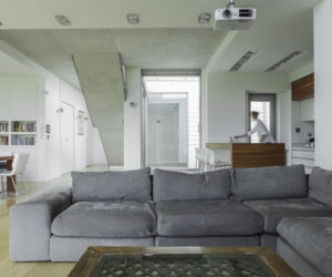 Projekt wnętrz domu w stylu minimalistycznym