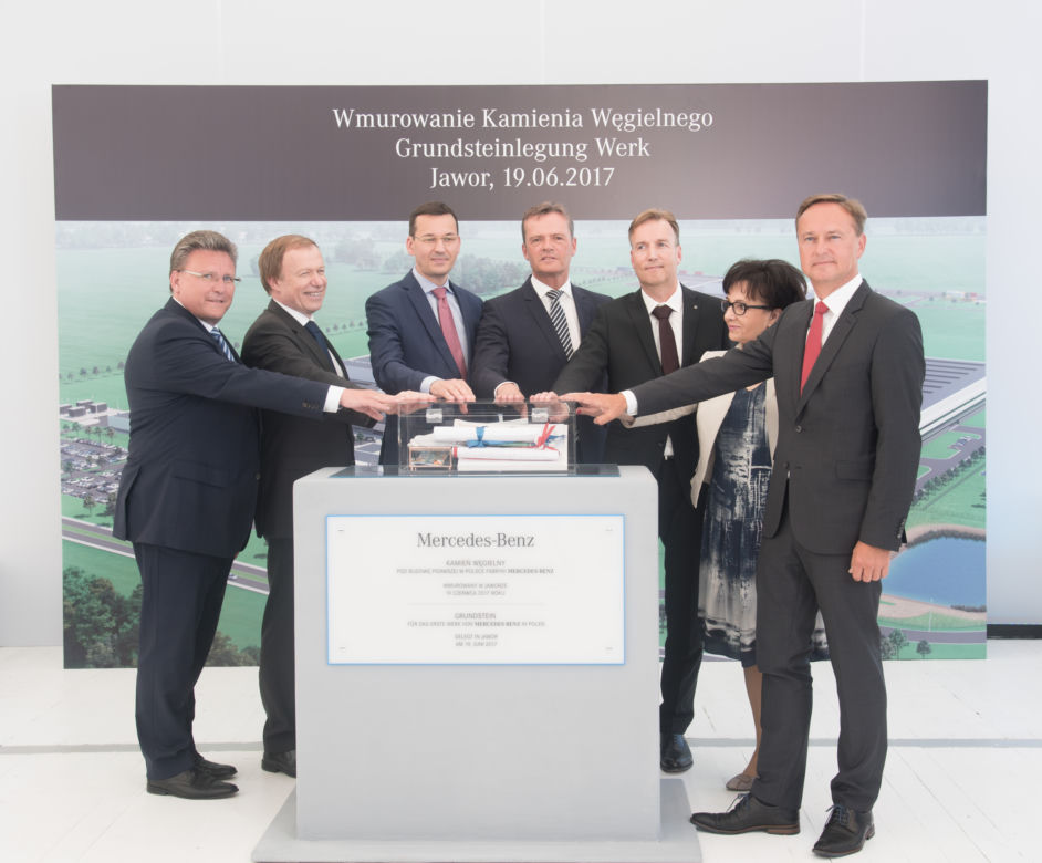 W Jaworze powstanIe fabryka Mercedesa