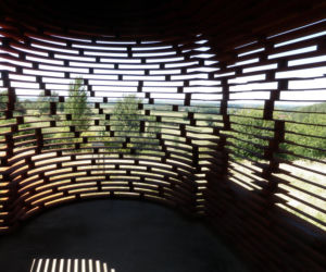 Kościół Doorkijkkerk w belgijskiej prowincji Limburg