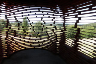 Kościół Doorkijkkerk w belgijskiej prowincji Limburg