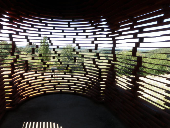 Kościół Doorkijkkerk w belgijskiej prowincji Limburg