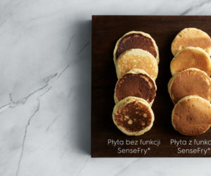 Płyty SLIM-FIT z funkcją SenseFry® 