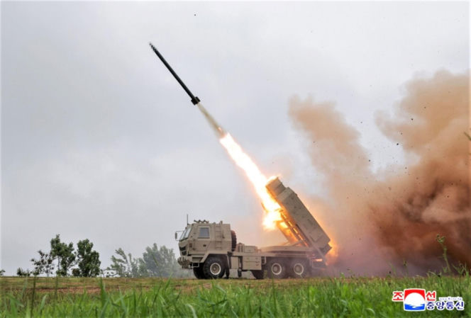 "HIMARS" z Korei Północnej