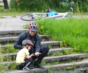 Klan Kupichów na rowerach