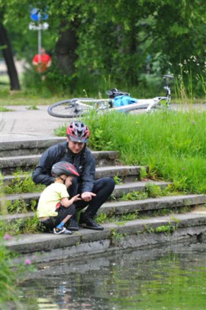 Klan Kupichów na rowerach