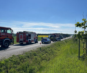 Tragiczny wypadek pod Poznaniem. 38-latek zginął na miejscu! [ZDJĘCIA]