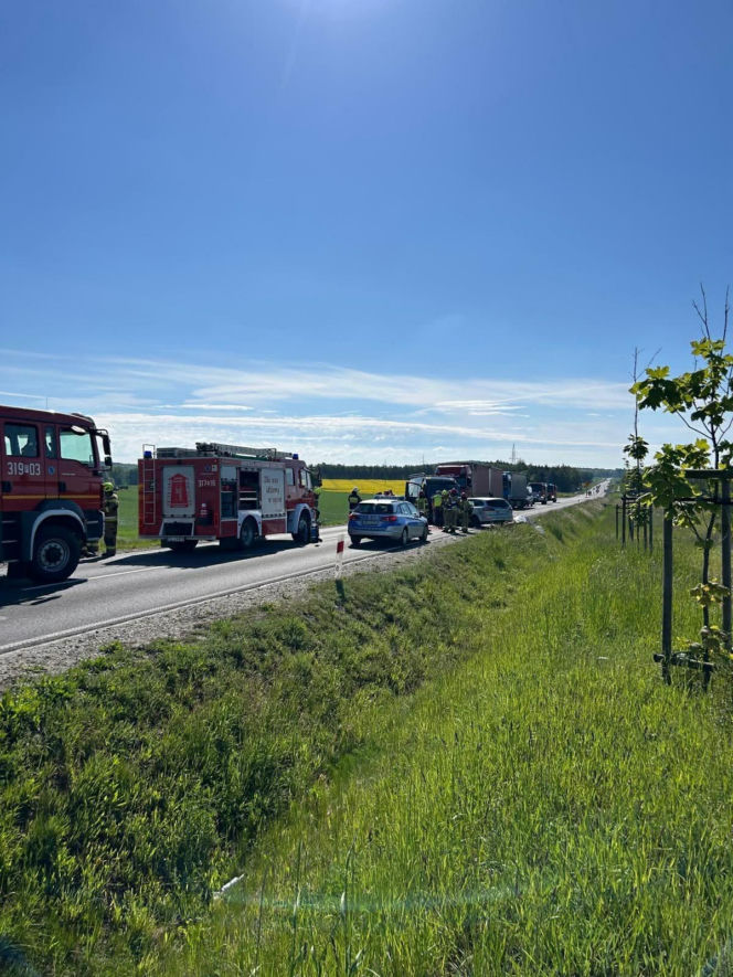 Tragiczny wypadek pod Poznaniem. 38-latek zginął na miejscu! [ZDJĘCIA]